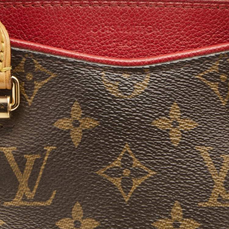 Pre Owned Louis Vuitton Cherry Monogram Canvas Pallas BB Bag