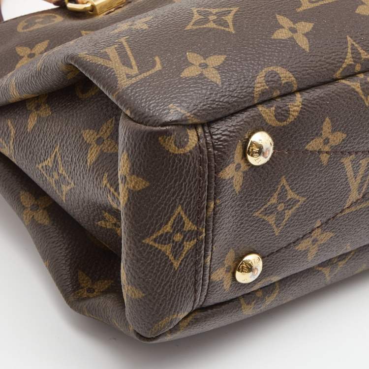 Pre Owned Louis Vuitton Cherry Monogram Canvas Pallas BB Bag