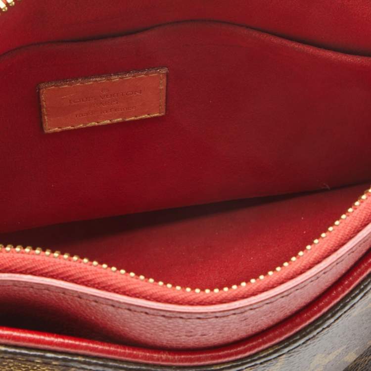 Pre Owned Louis Vuitton Cherry Monogram Canvas Pallas BB Bag