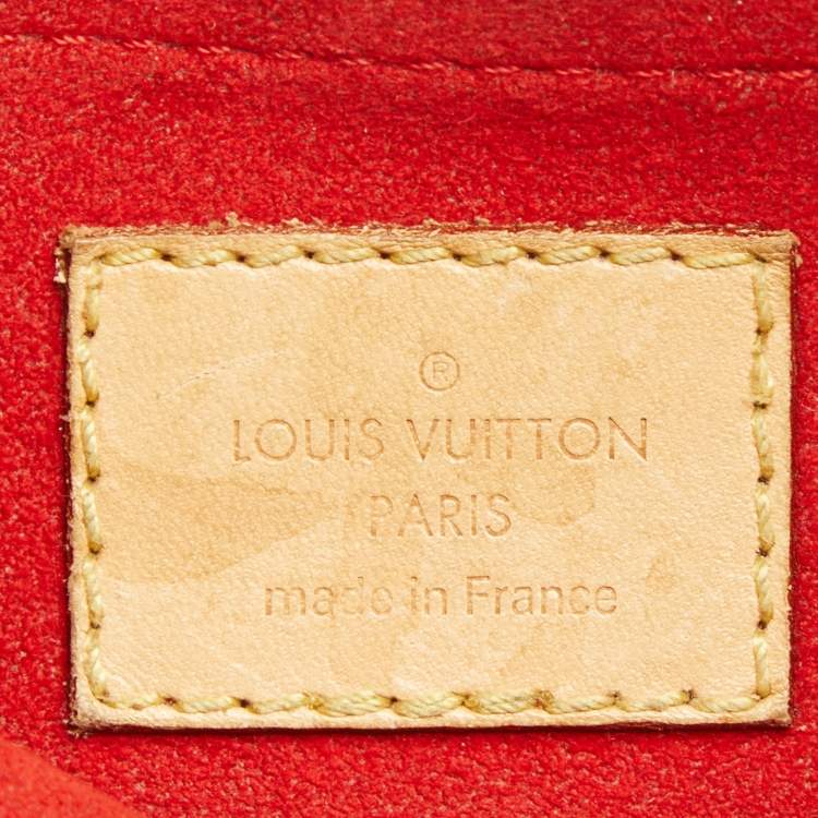 Pre Owned Louis Vuitton Cherry Monogram Canvas Pallas BB Bag