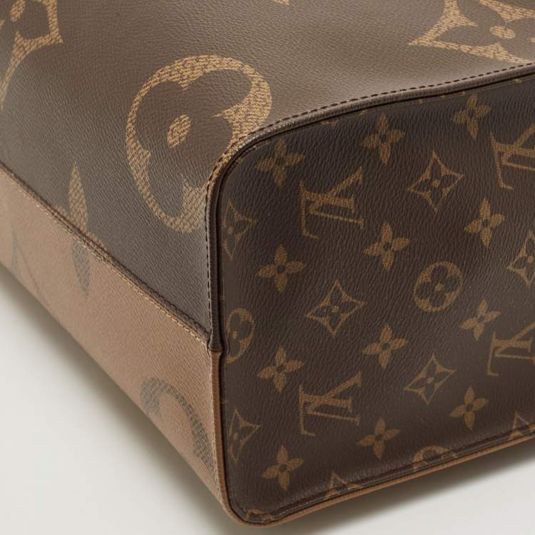 Pre Owned Louis Vuitton Reverse Monogram Canvas Giant Onthego MM Bag