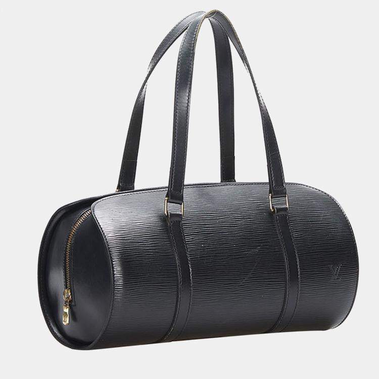 Louis Vuitton, Bags, Black Louis Vuitton Epi Leather Soufflot