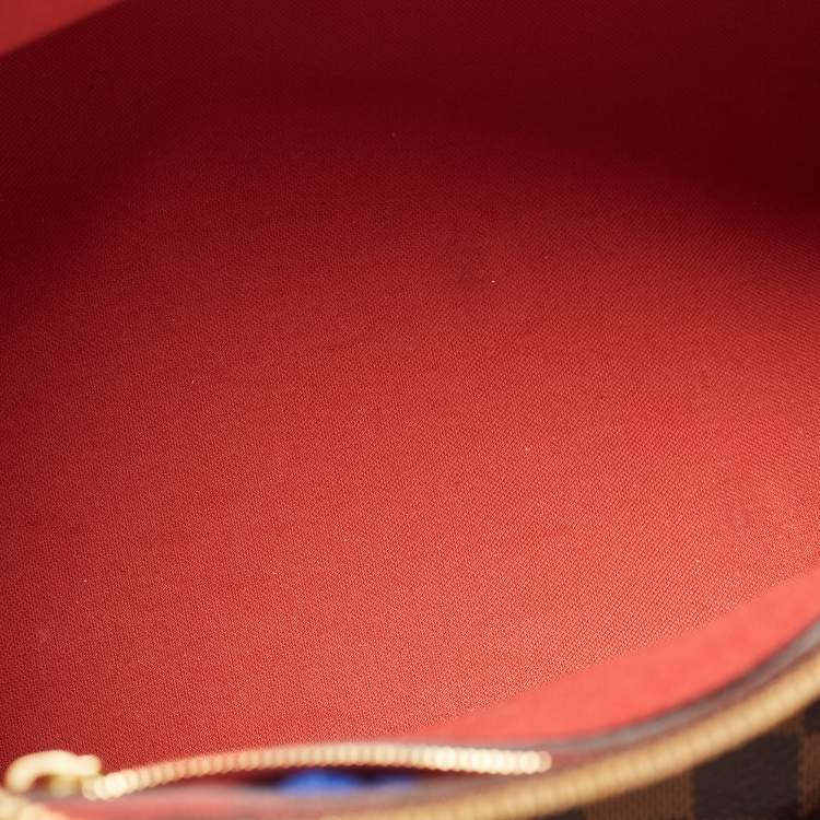 Pre Owned Louis Vuitton Damier Ebene Canvas Speedy Bandouliere 30 Bag