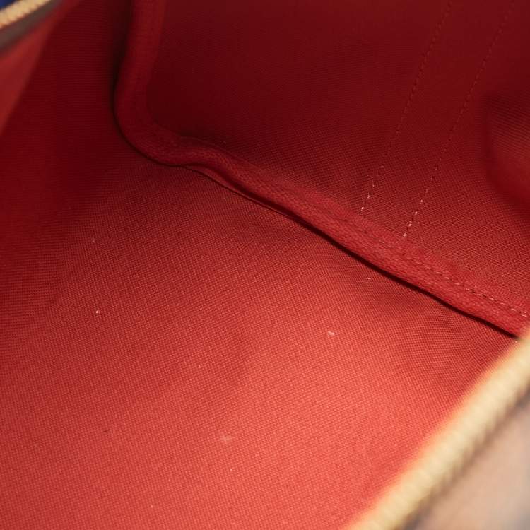 Pre Owned Louis Vuitton Damier Ebene Canvas Speedy Bandouliere 30 Bag