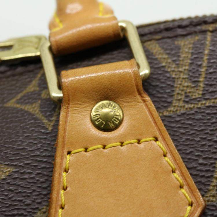 Pre Owned Louis Vuitton Monogram Alma Hand Bag M51130 LV Auth 30220