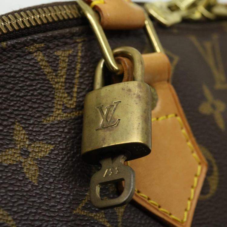 Pre Owned Louis Vuitton Monogram Alma Hand Bag M51130 LV Auth 30220
