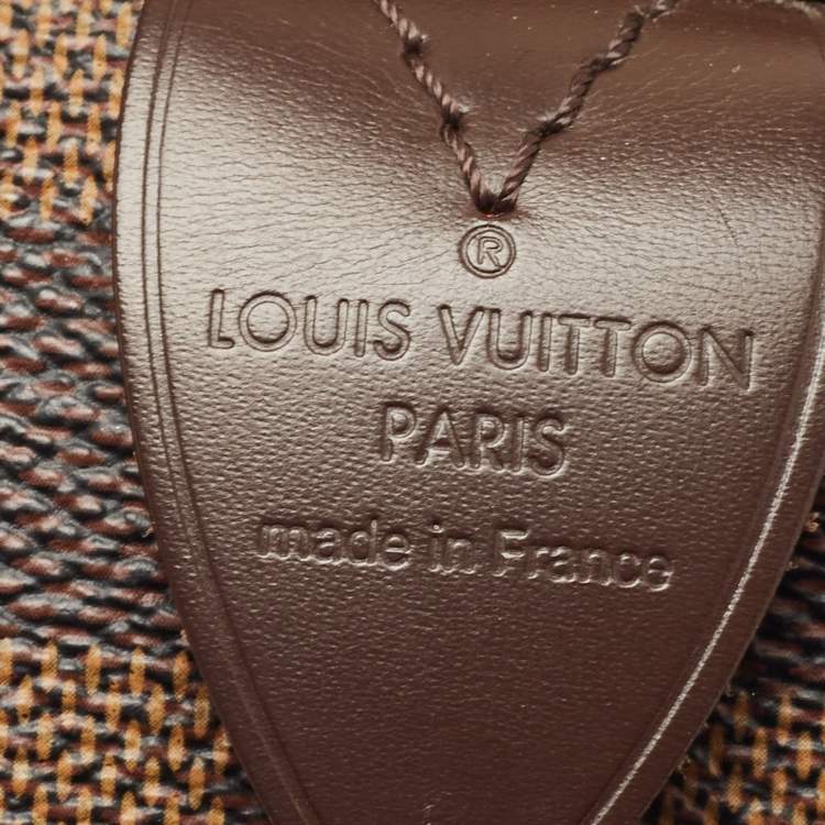 Pre Owned Louis Vuitton Damier Ebene Canvas Speedy 30 Bag