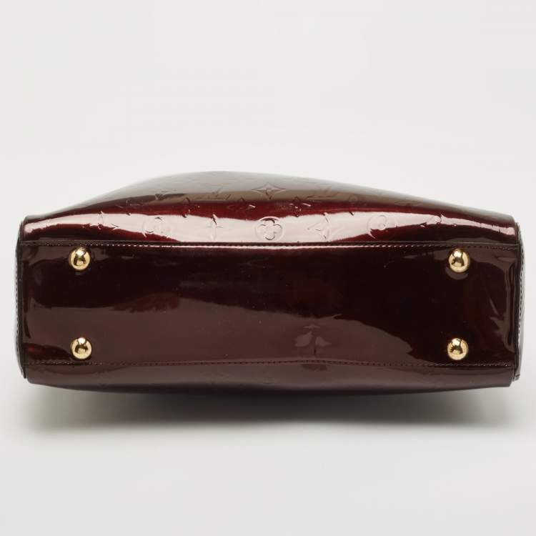 مملوكة مسبقًا Louis Vuitton Amarante Monogram Vernis Melrose Avenue Bag