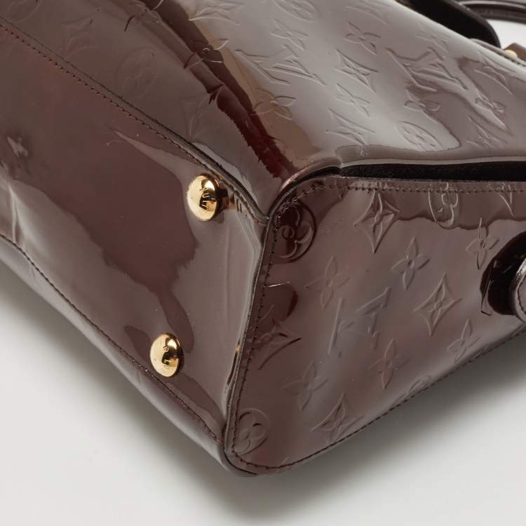 مملوكة مسبقًا Louis Vuitton Amarante Monogram Vernis Melrose Avenue Bag