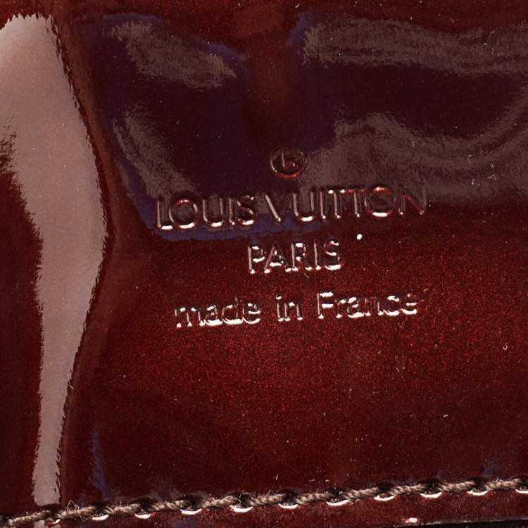 مملوكة مسبقًا Louis Vuitton Amarante Monogram Vernis Melrose Avenue Bag