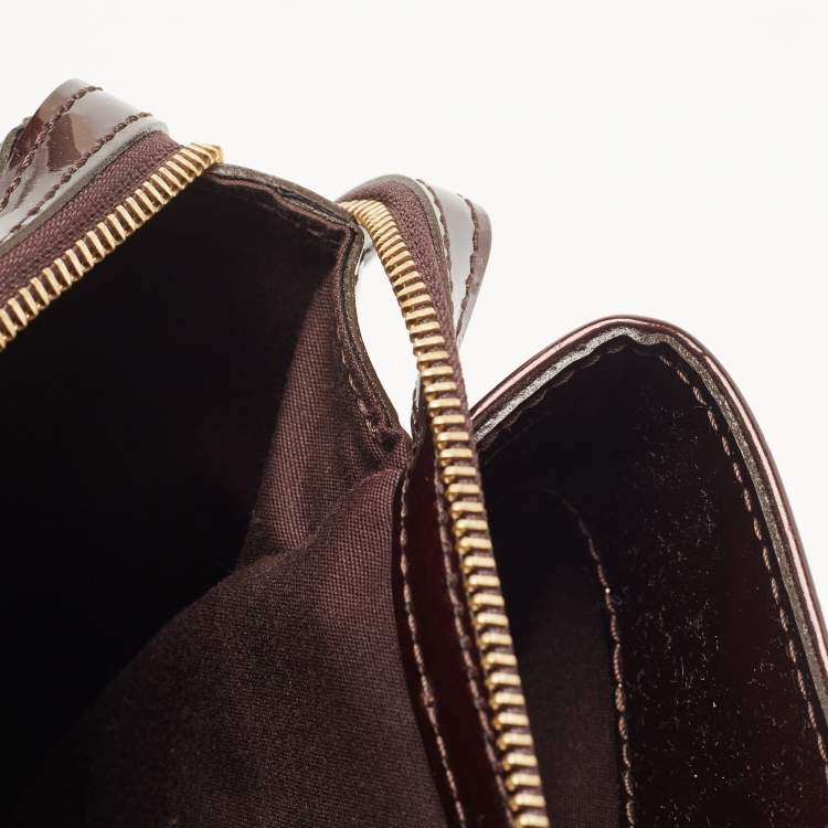 مملوكة مسبقًا Louis Vuitton Amarante Monogram Vernis Melrose Avenue Bag
