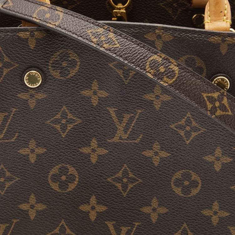 Pre Owned Louis Vuitton Monogram Canvas Montaigne BB Bag
