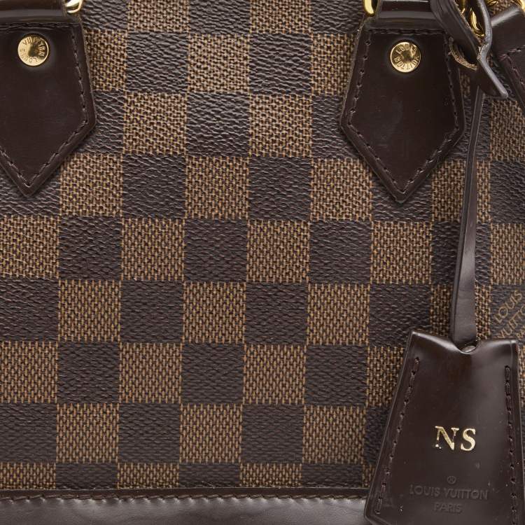 مملوكة مسبقًا Louis Vuitton Damier Ebene Canvas Alma BB Bag