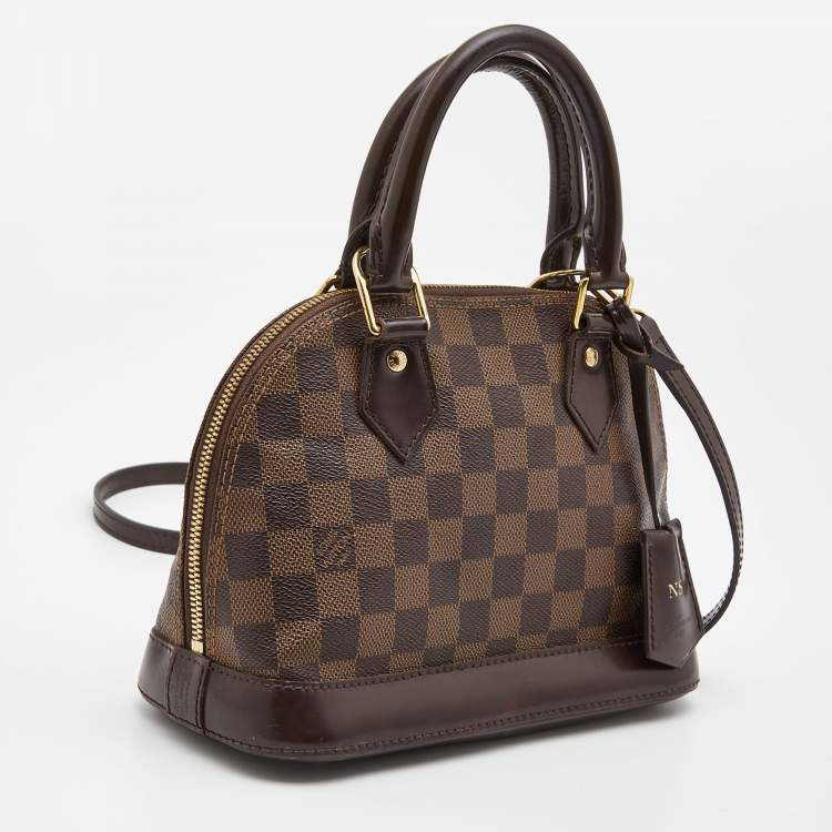 مملوكة مسبقًا Louis Vuitton Damier Ebene Canvas Alma BB Bag