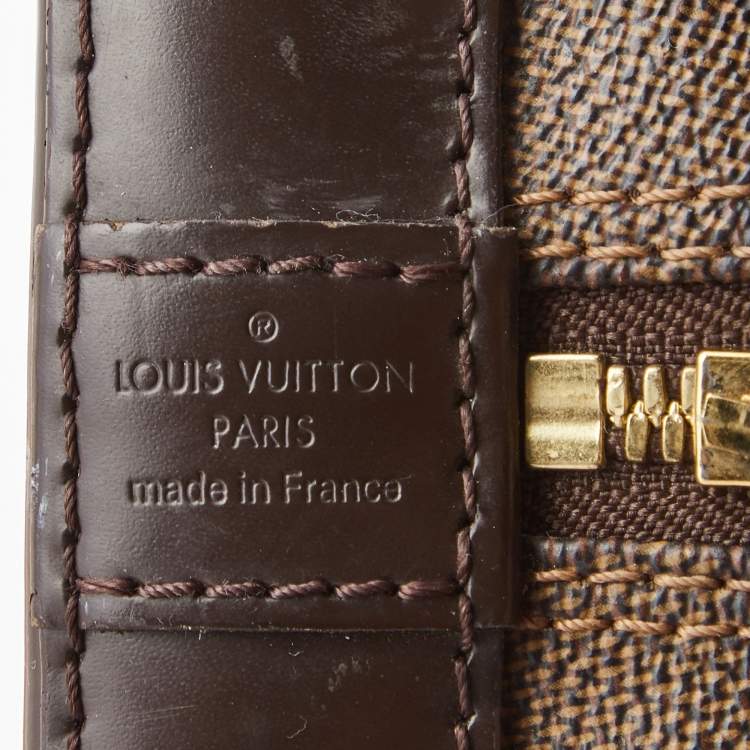 مملوكة مسبقًا Louis Vuitton Damier Ebene Canvas Alma BB Bag