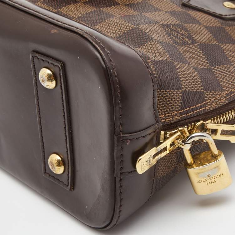 مملوكة مسبقًا Louis Vuitton Damier Ebene Canvas Alma BB Bag