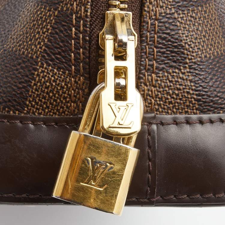 مملوكة مسبقًا Louis Vuitton Damier Ebene Canvas Alma BB Bag
