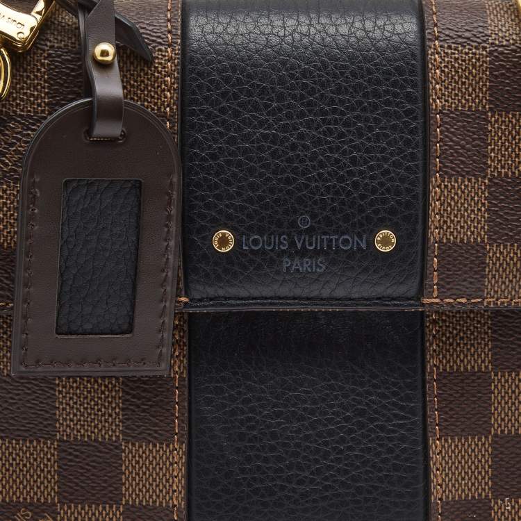 Pre Owned Louis Vuitton Damier Ebene Bond Street BB Bag
