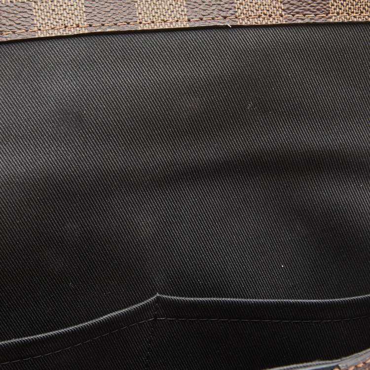 Pre Owned Louis Vuitton Damier Ebene Bond Street BB Bag