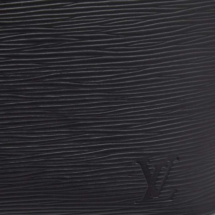 مملوكة مسبقًا Louis Vuitton Black Epi Leather Neverfull MM Bag