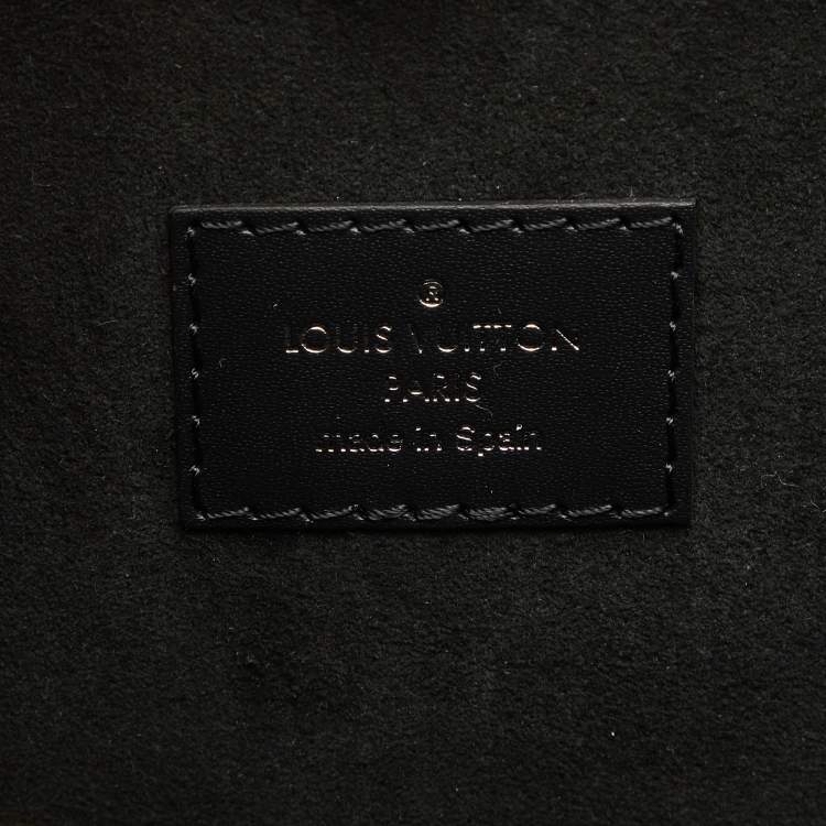 مملوكة مسبقًا Louis Vuitton Black Epi Leather Neverfull MM Bag