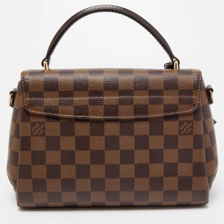 Pre Owned Louis Vuitton Damier Ebene Canvas Croisette Bag