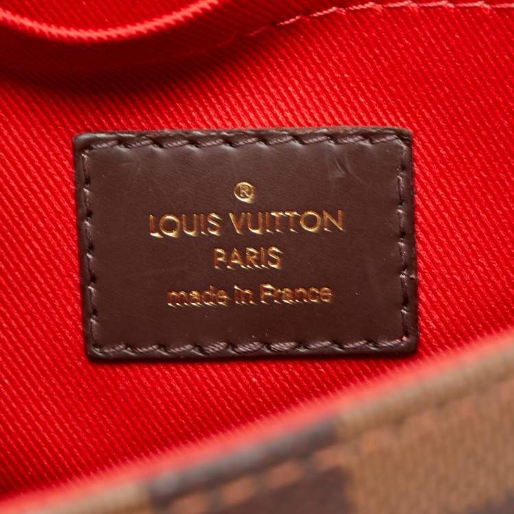 Pre Owned Louis Vuitton Damier Ebene Canvas Croisette Bag