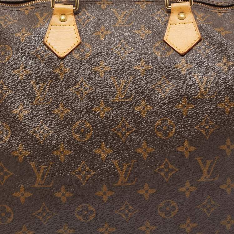 Pre Owned Louis Vuitton Monogram Canvas Speedy 40 Bag