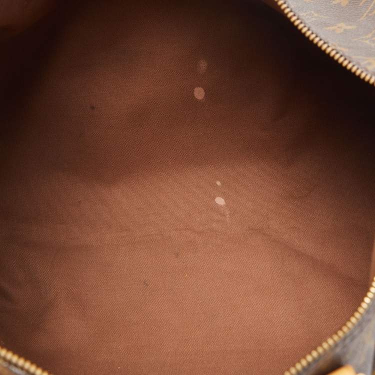 Pre Owned Louis Vuitton Monogram Canvas Speedy 40 Bag