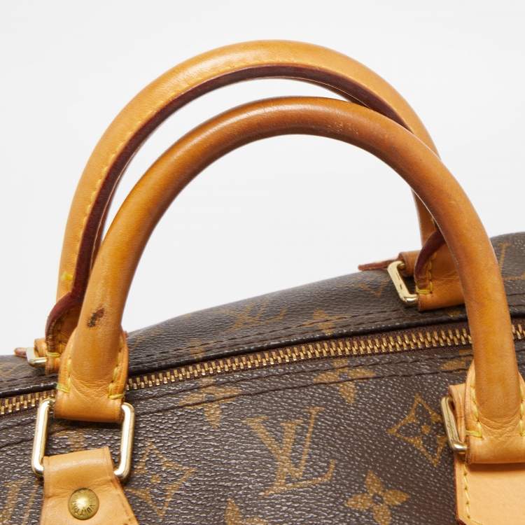Pre Owned Louis Vuitton Monogram Canvas Speedy 40 Bag