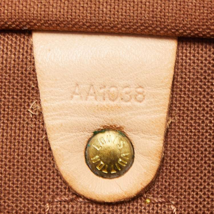 Pre Owned Louis Vuitton Monogram Canvas Speedy 40 Bag