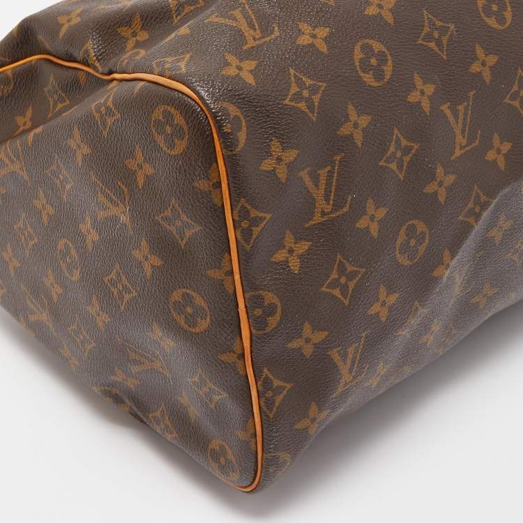 Pre Owned Louis Vuitton Monogram Canvas Speedy 40 Bag