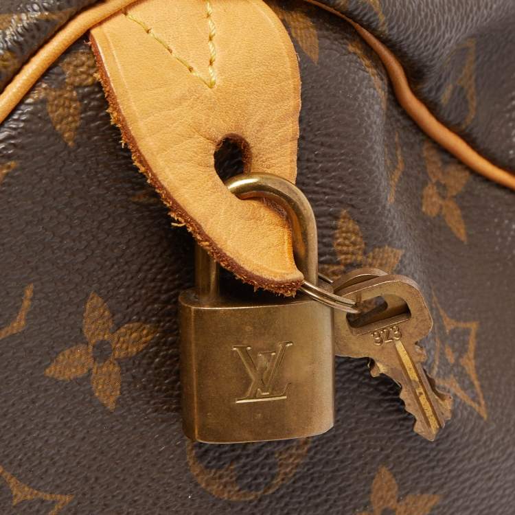 Pre Owned Louis Vuitton Monogram Canvas Speedy 40 Bag