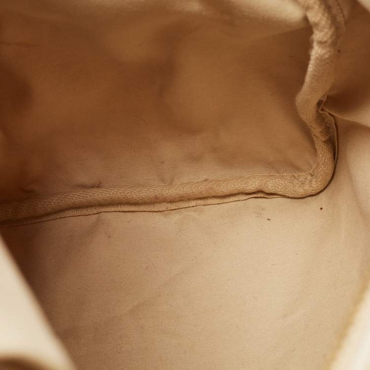 Pre Owned Louis Vuitton Dune Monogram Mini Lin Canvas Speedy 30 Bag