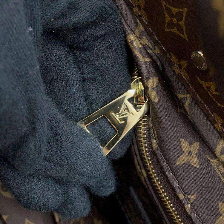 Pre Owned Louis Vuitton Black Nylon Monogram Pillow OntheGo MM Shoulder Bag