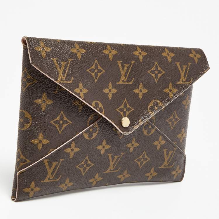 Pre Owned Louis Vuitton Monogram Canvas Kirigami Pochette