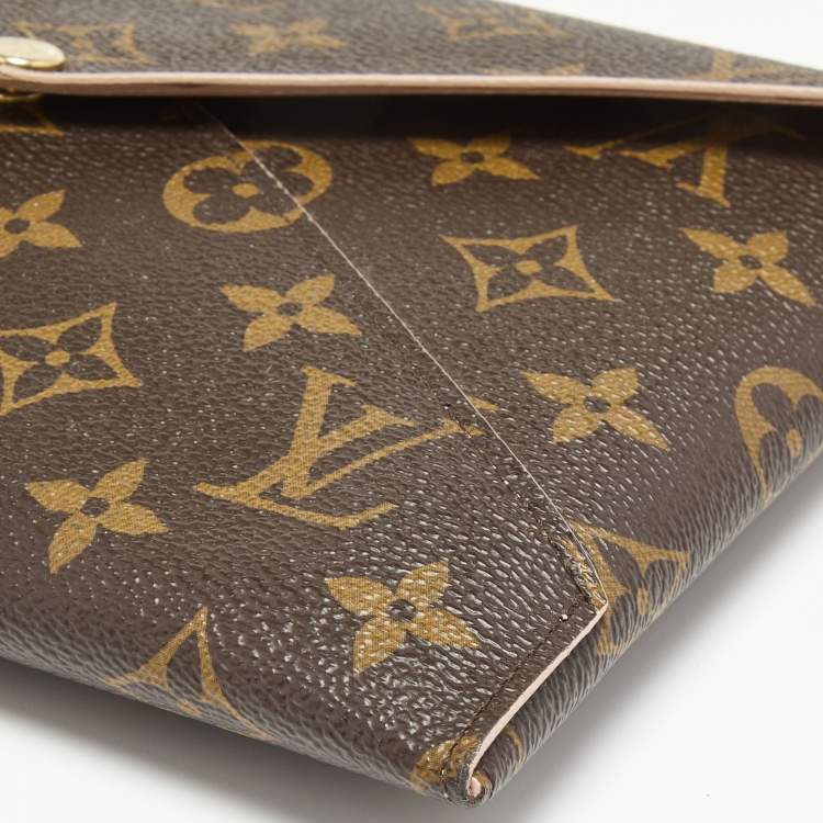 Pre Owned Louis Vuitton Monogram Canvas Kirigami Pochette