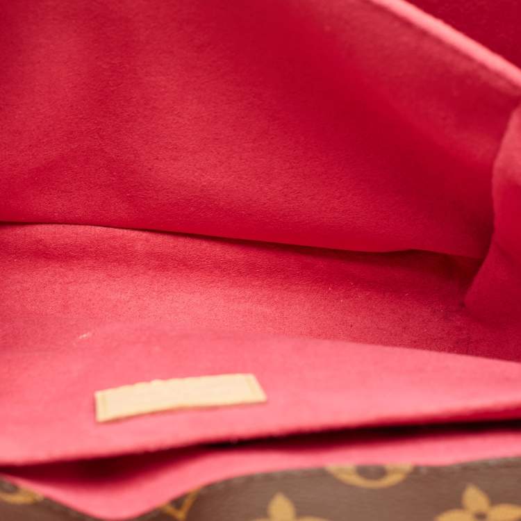 Pre Owned Louis Vuitton Monogram Canvas Patches Pochette Metis Bag