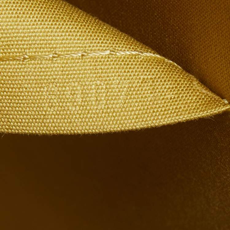 Pre Owned Louis Vuitton Vert Impression Monogram Vernis Alma PM Bag