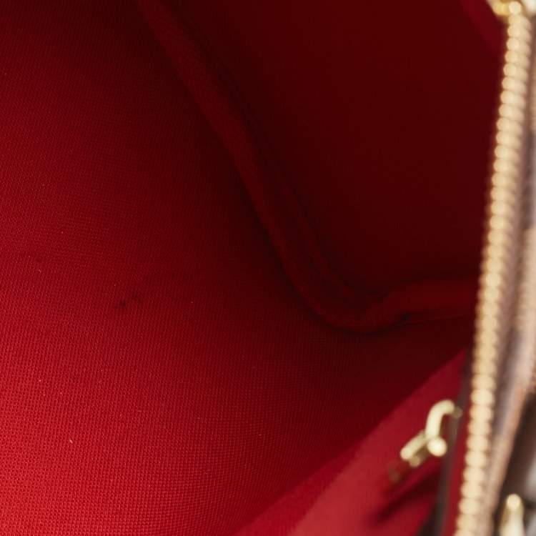 Pre Owned Louis Vuitton Damier Ebene Canvas Speedy 25 Bag