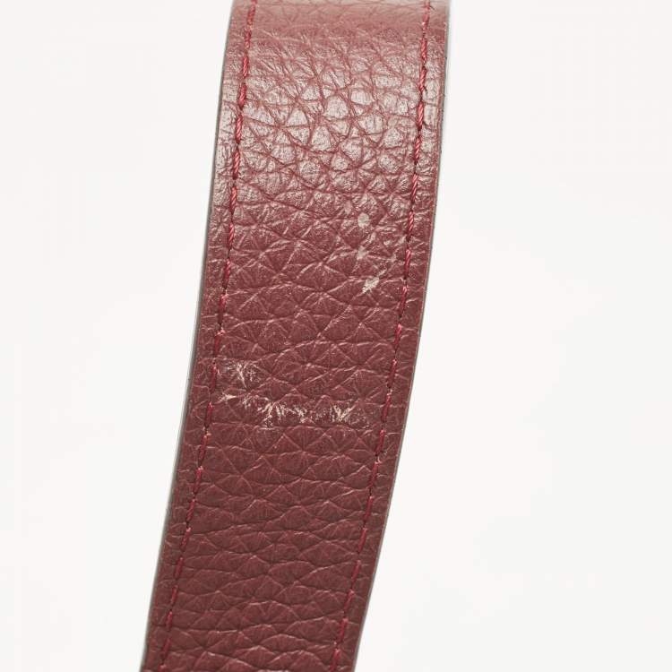 Pre Owned Louis Vuitton Bordeaux Damier Ebene Bond Street Bag            