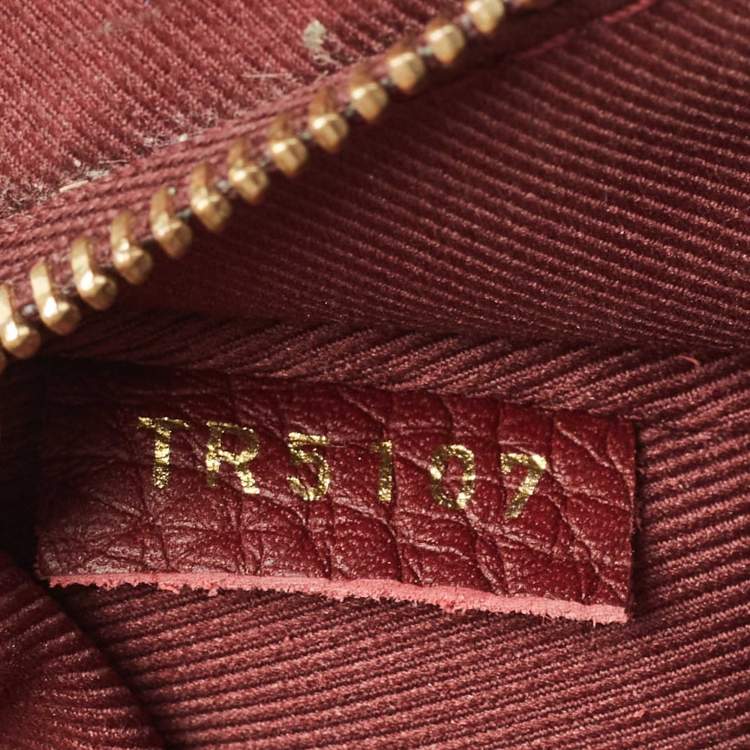 Pre Owned Louis Vuitton Bordeaux Damier Ebene Bond Street Bag            