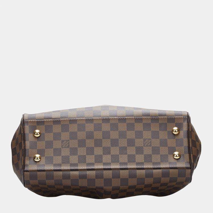 Pre Owned Louis Vuitton Brown Damier Ebene Trevi PM