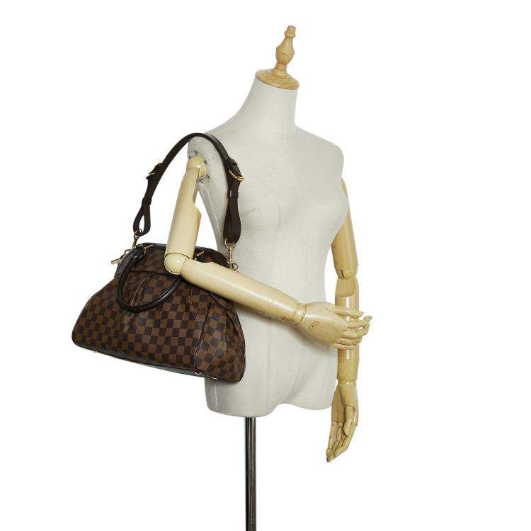 Pre Owned Louis Vuitton Brown Damier Ebene Trevi PM