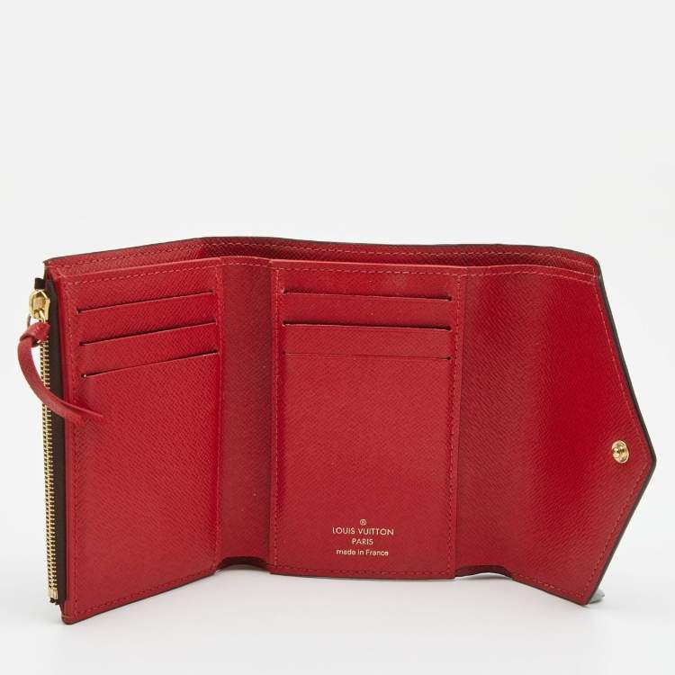 red louis vuittons wallet