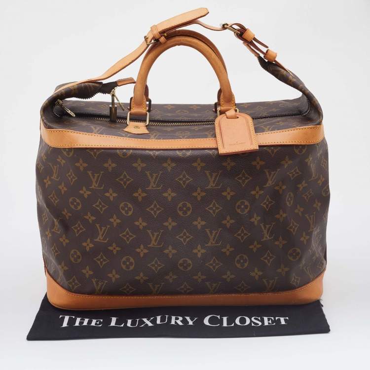 Pre Owned Louis Vuitton Monogram Canvas Cruiser 40 Travel Bag