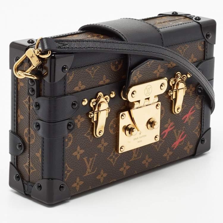 Pre Owned Louis Vuitton Monogram Canvas Petite Malle Bag