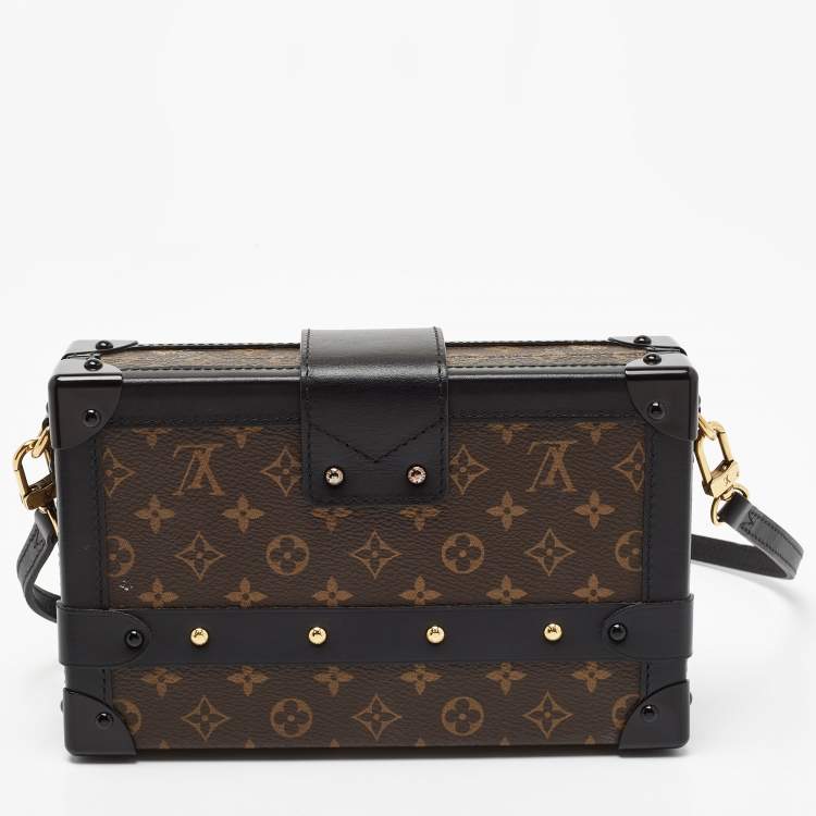 Pre Owned Louis Vuitton Monogram Canvas Petite Malle Bag