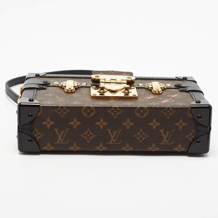 Pre Owned Louis Vuitton Monogram Canvas Petite Malle Bag