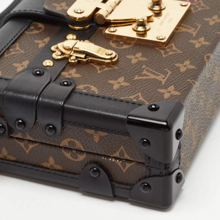 Pre Owned Louis Vuitton Monogram Canvas Petite Malle Bag
